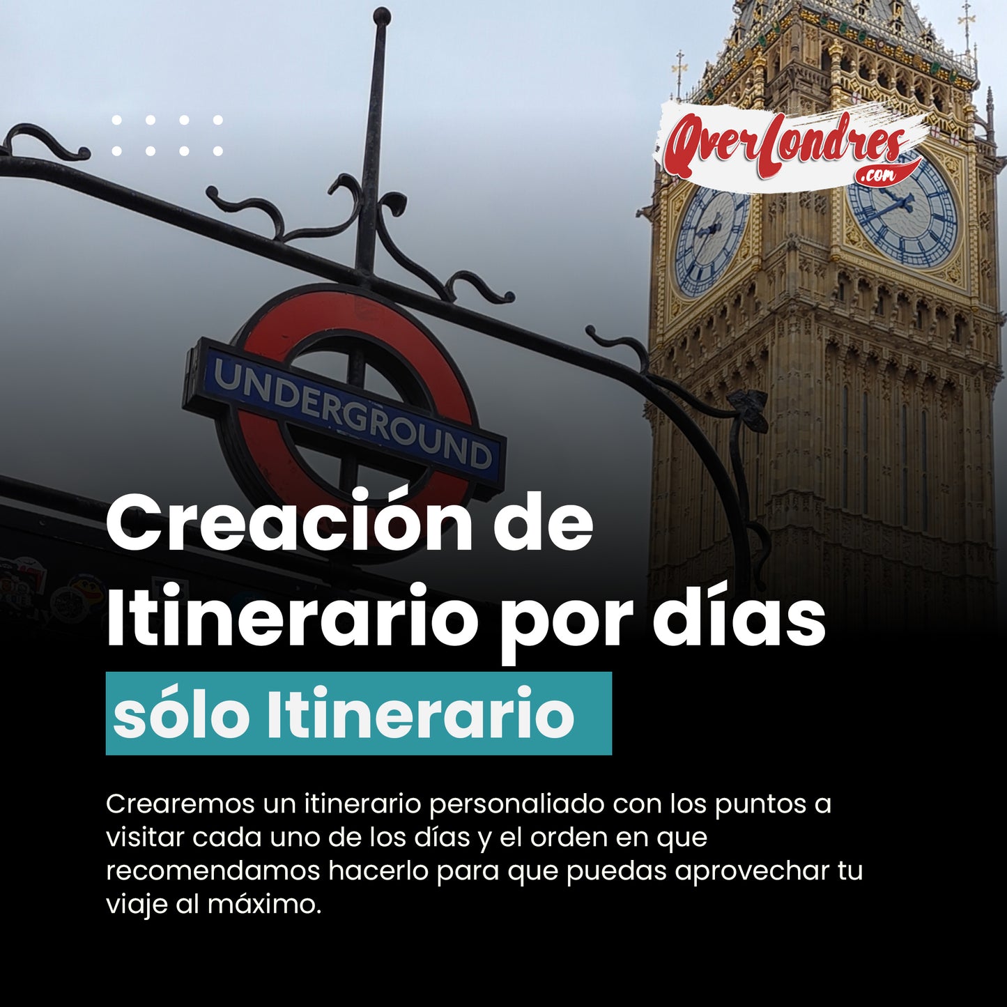 Asesoría de Viaje a Londres: Sólo Itinerario