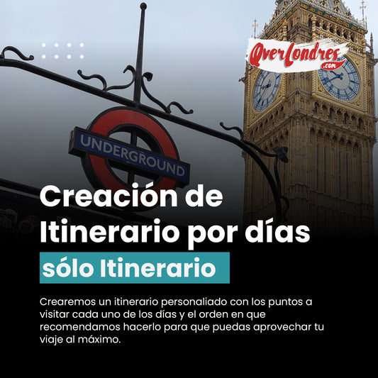 Asesoría de Viaje a Londres: Sólo Itinerario