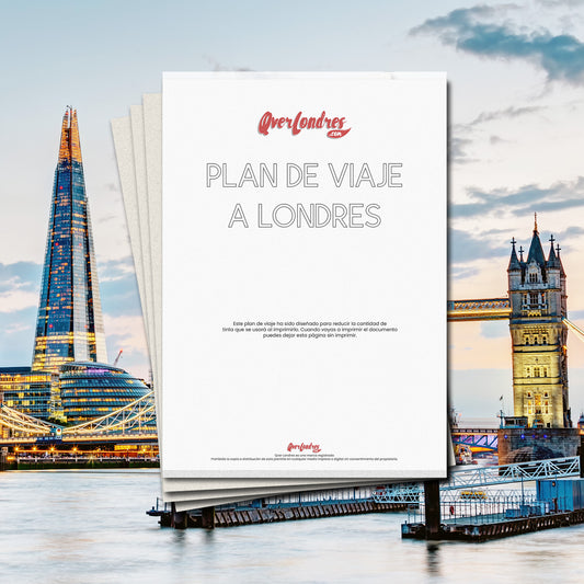 Plantilla Plan de viaje a Londres